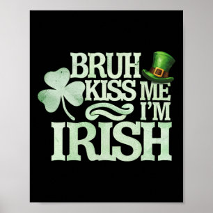 Affiche Embrasse-moi, je suis irlandais, drôle de Saint-Pa