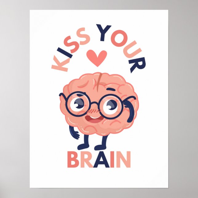 Affiche Embrasse ton cerveau (Devant)