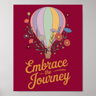 Affiche Embrasser le voyage