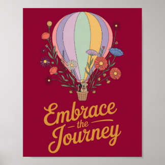 Affiche Embrasser le voyage