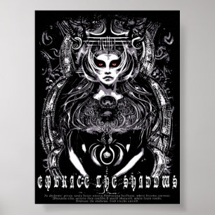 Affiche Embrasser les ombres