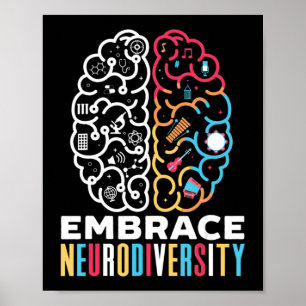 Affiche Embrassez la conception de la neurodiversité pour 
