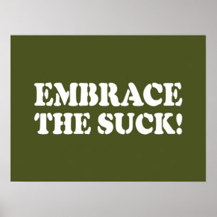 AFFICHE EMBRASSEZ LE SUCK !