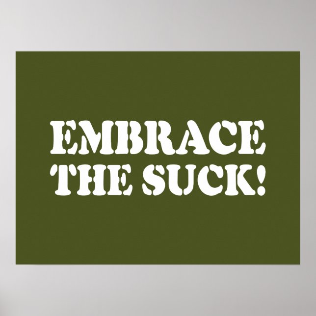 AFFICHE EMBRASSEZ LE SUCK ! (Devant)