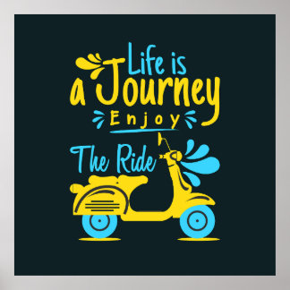 Affiche Embrassez Le Voyage