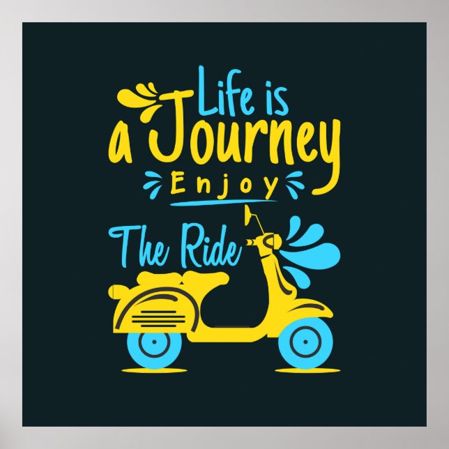 Affiche Embrassez Le Voyage (Devant)