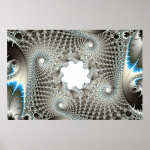 Affiche Embrouillé dans le bleu