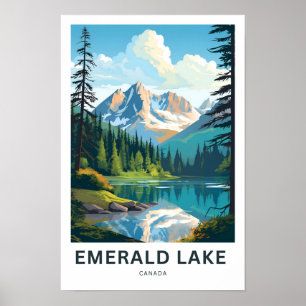 Affiche Emerald Lake Canada Imprimer