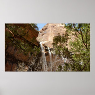 Affiche Emerald Pool Falls I du parc national de Zion