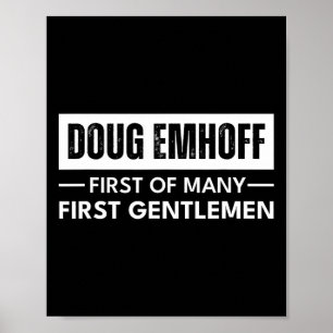 Affiche Emhoff comme premier mari Kamala Harris 1