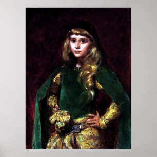 Affiche Emile Auguste Carolus-Duran Natalie à dix ans