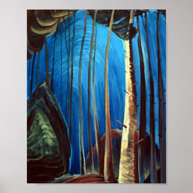 Affiche Emily Carr - Ciel bleu (Devant)