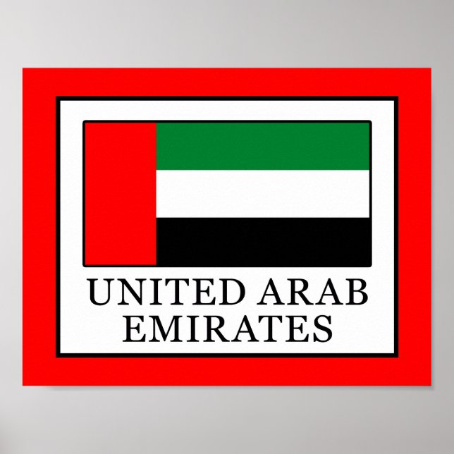 Affiche Émirats arabes unis (Devant)