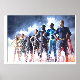 Affiche émission de télévision pour garçons