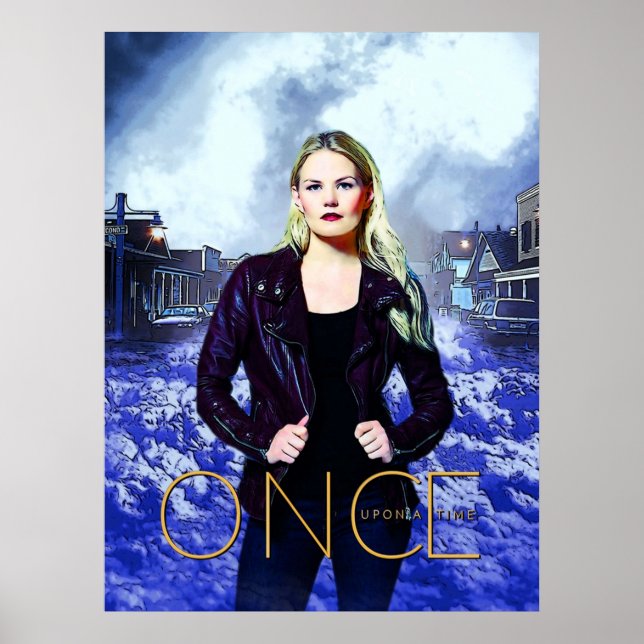 Affiche Emma Swan Comic Le Sauveur (Devant)