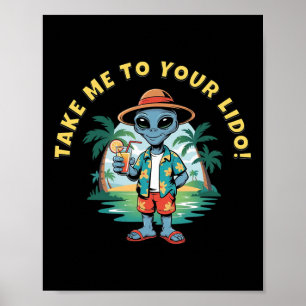 Affiche Emmenez-Moi À Votre Lido Vacances De Croisière Drô