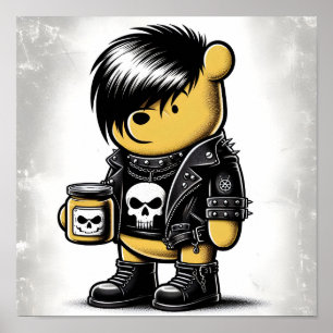 Affiche Emo Winnie l'Ourson 1