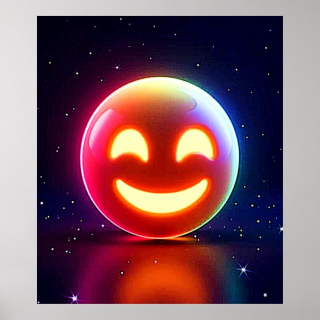 Affiche Emoji Orb Joyeux (Devant)