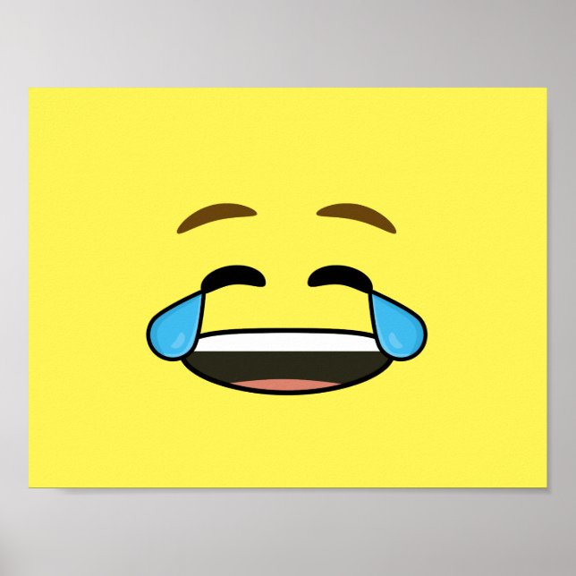 Affiche Emoji riant (Devant)