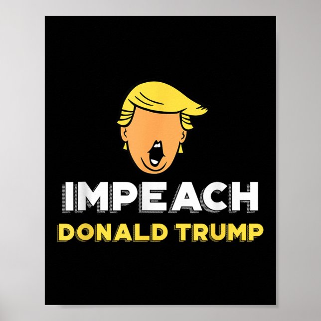 Affiche Empêcher Donald Trump - Pas mon président Drôle Dr (Devant)
