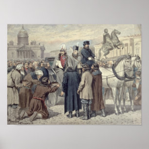 Affiche Empereur Alexandre I