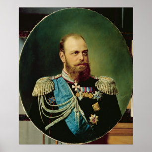 Affiche Empereur Alexandre III
