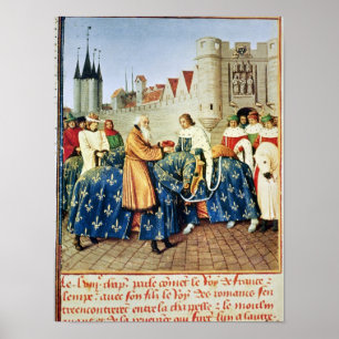 Affiche Empereur de réception Charles de Charles V IV