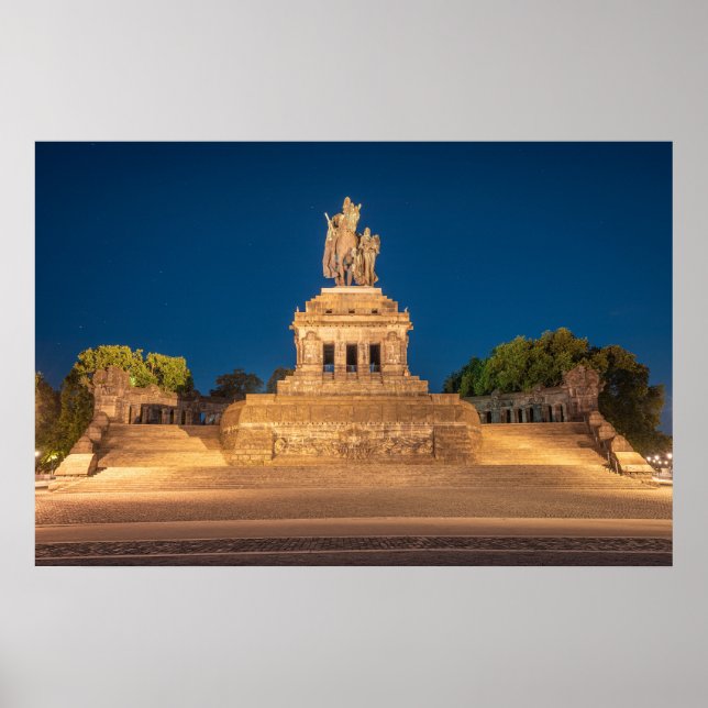 Affiche Empereur Guillaume Coblence (Devant)