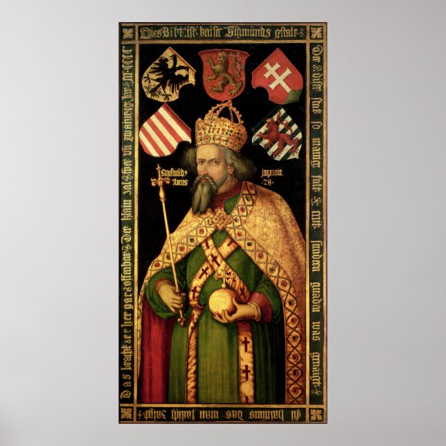 Affiche Empereur Sigismund, Saint Empereur Romain (Devant)