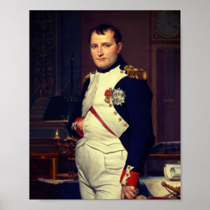 Affiche Emperor Napoleon in His Study at the Tuileries