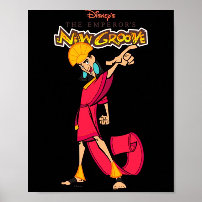 Affiche Emperors New Groove Kuzco  (Devant)