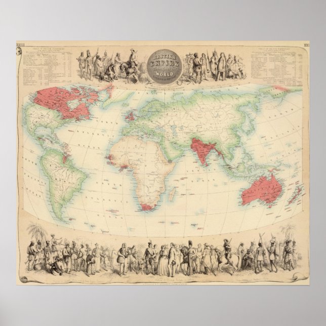 Affiche Empire britannique (Devant)