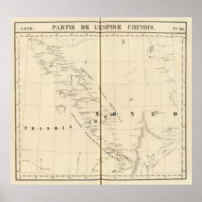 Affiche Empire chinois, Asie 46 (Devant)