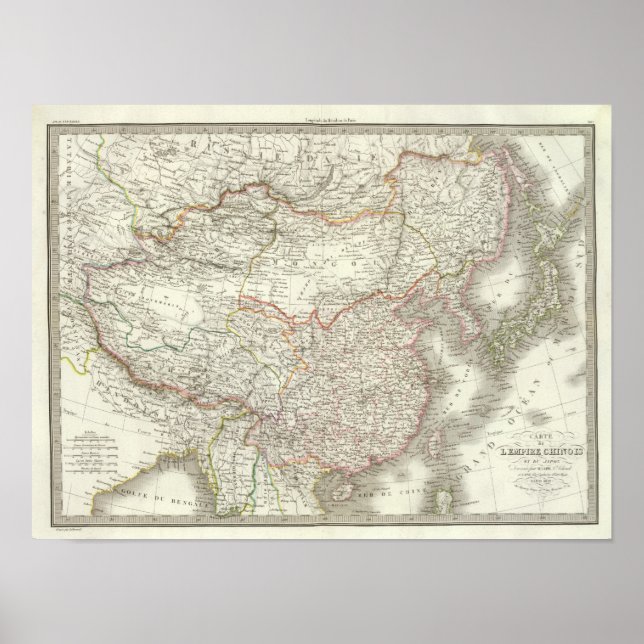 Affiche Empire Chinois, Japon - Empire Chinois (Devant)