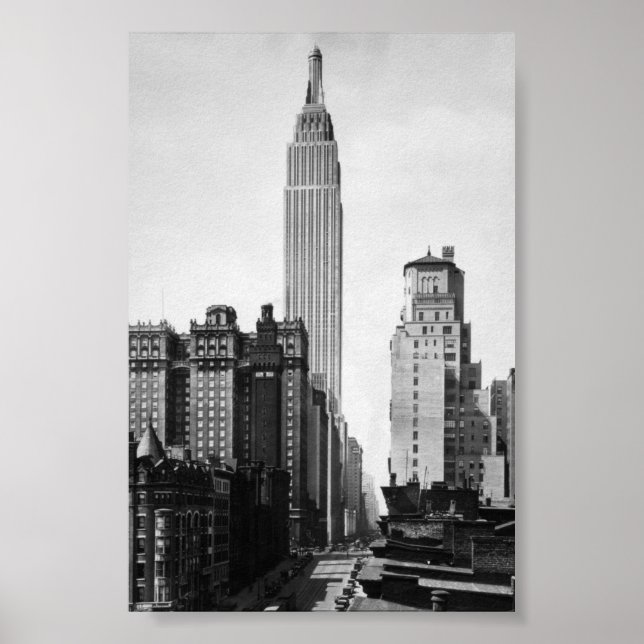 Affiche Empire State Building - 1931 (Devant)