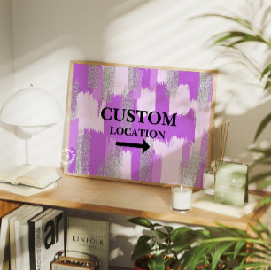 Affiche Emplacement personnalisé Signal Preppy Dorm Decor 