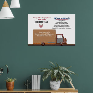 Affiche Emploi recherché Nous embauchons Emplois Personnal