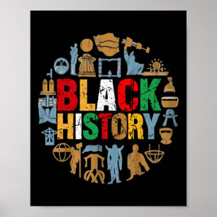 Affiche Empowering Black History Month Wear 2 