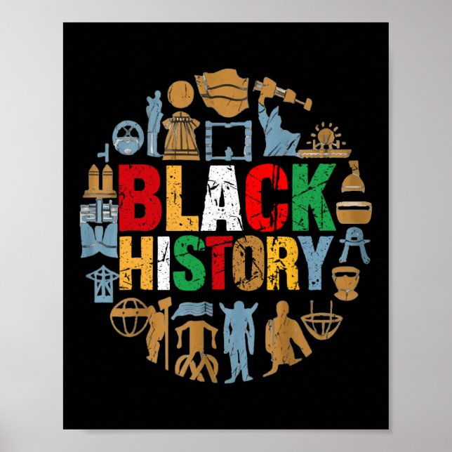 Affiche Empowering Black History Month Wear 2  (Devant)