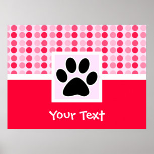 Affiche Empreinte de patte