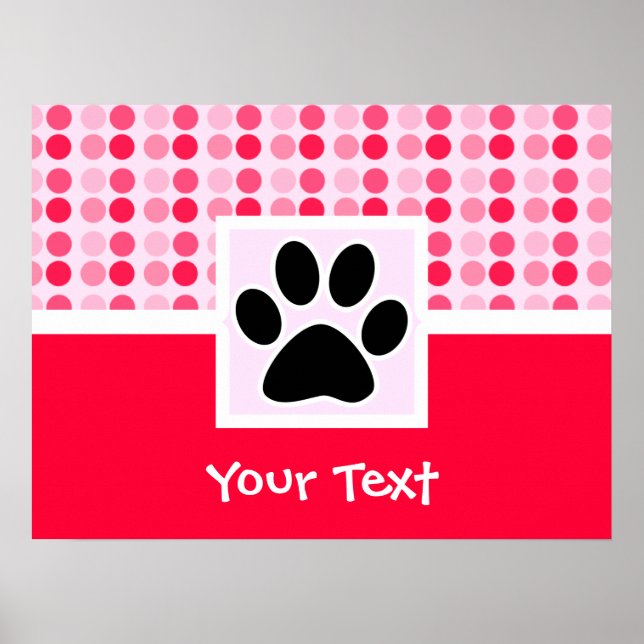 Affiche Empreinte de patte (Devant)