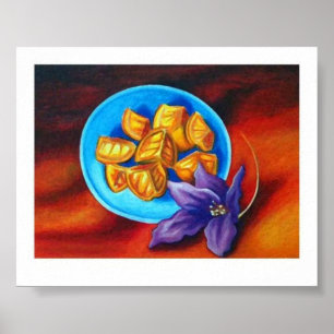 Affiche Empreinte Oranges