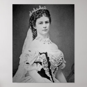 Affiche Empress Elisabeth of Austria Hungary