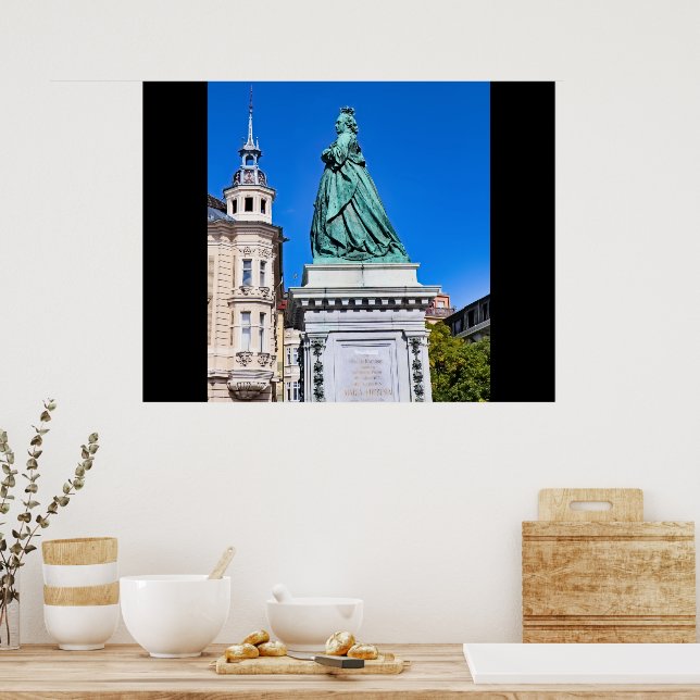 Affiche Empress Maria Theresia Statue (Cuisine)