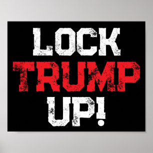 Affiche Emprisonnez Trump Politique