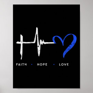 Affiche EMT Paramedic EMS Emergency Faith Hope Love
