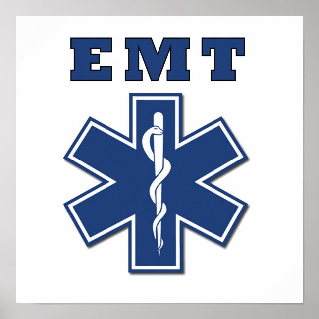 Affiche EMT Star of Life (Devant)
