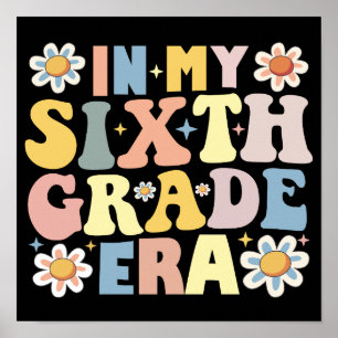 Affiche En 6e Année, Retour À L'École