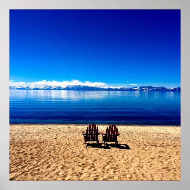 Affiche En attendant l'été sur le lac Tahoe (Devant)