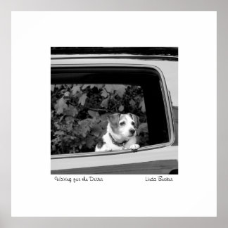 Affiche En attente de la photo Driver par Linda Becker